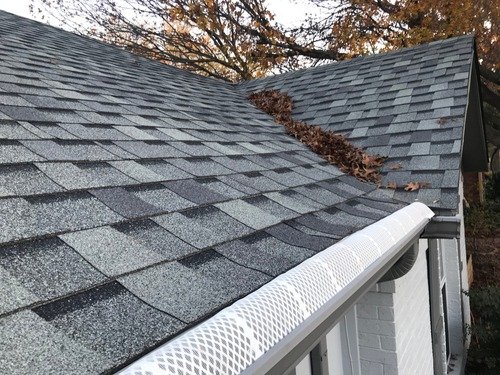 Gutter Protection Autumn Leaves Filter