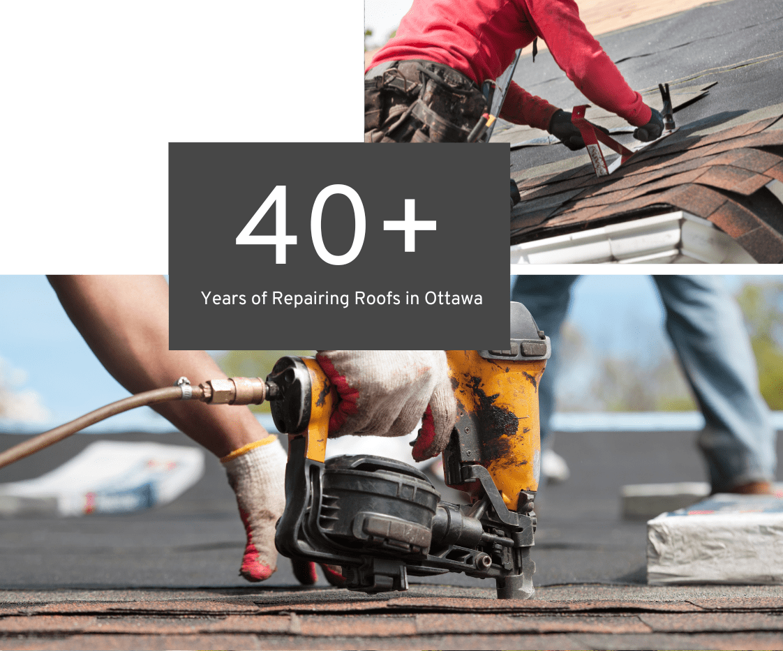 40+ years of roof repairs in Ottawa
