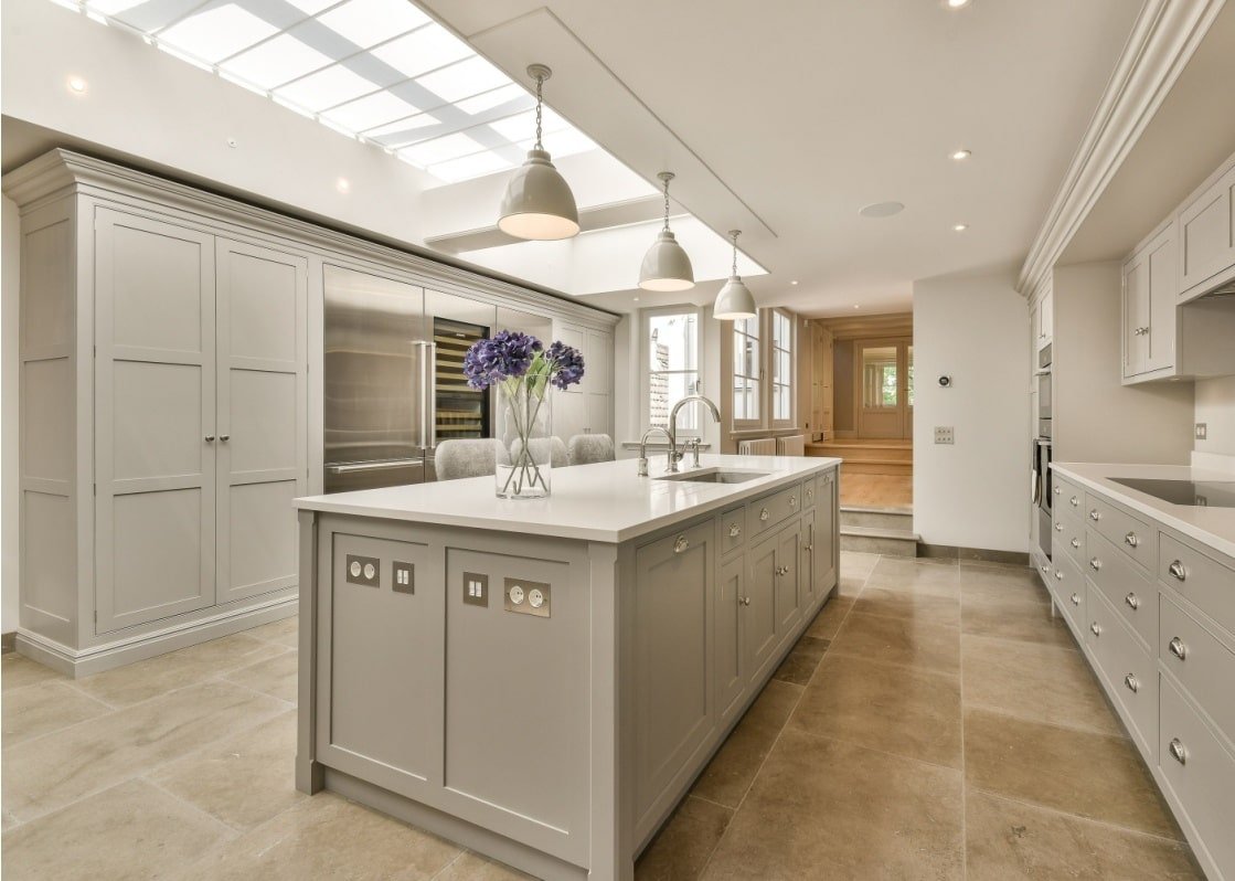 kitchen skylight installation